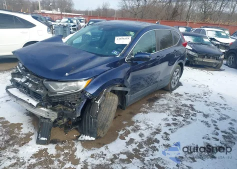 2019 Honda Cr-V Ex from USA, damaged, VIN 5J6RW2H56KA012310